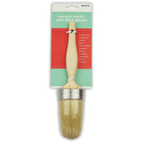 Valspar Chalky Paint and Wax Natural Bristle-Polyester Blend Oval 1.95-in Paint Brush