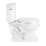 Jacuzzi Lyndsay Elongated Chair-Height 2-Piece Toilet, 10-in Rough-In, WaterSense 1.28 GPF