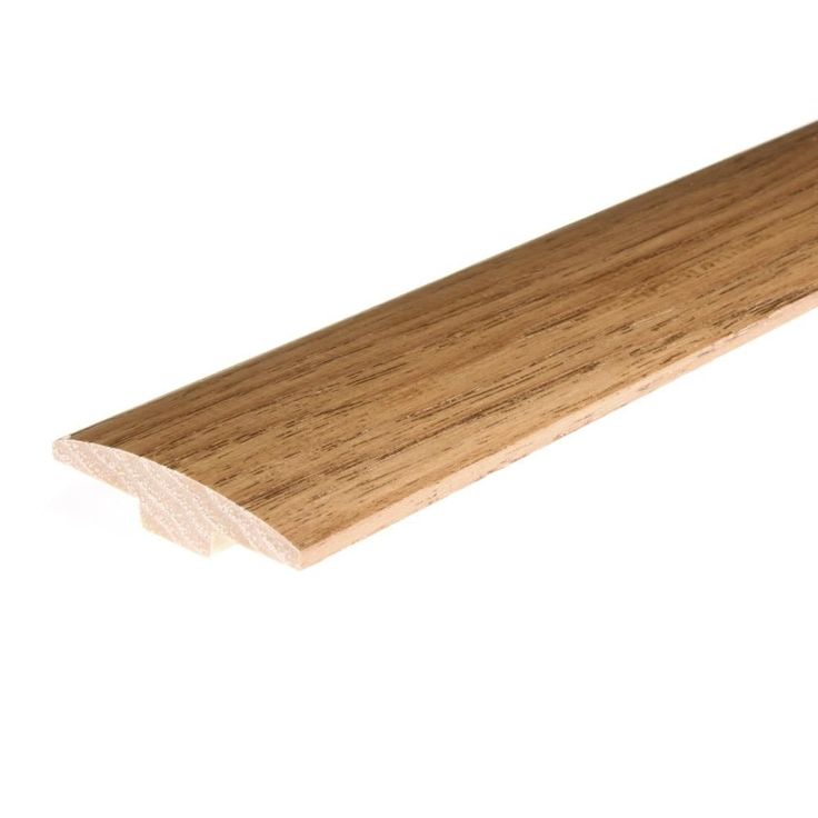 Flexco Falls River 0.46-in T x 2-in W x 78-in L Solid Wood Floor T-moulding