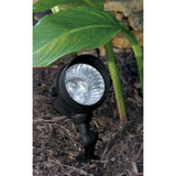 Progress Lighting 180-Lumen 3-Watt Black Low Voltage Plug-in LED Spot Light
