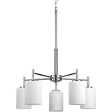 Progress Lighting Replay 5-Light Polished Nickel Modern/Contemporary Chandelier