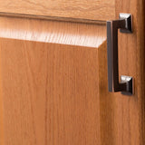 Hickory Hardware Studio 3-3/4-in (96mm) Center to Center Oil-Rubbed Bronze Highlighted Rectangular Handle Drawer Pull