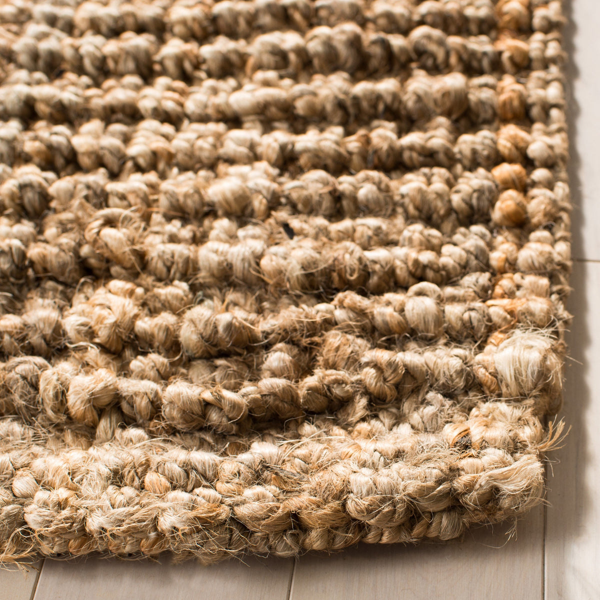 Safavieh Natural Fiber Bellport 8 x 10 Natural Indoor Solid Coastal Handcrafted Area Rug