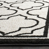 Safavieh Moroccan 2 x 7 Ivory/Anthracite Indoor Trellis Runner Rug