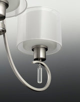 Progress Lighting Invite 5-Light Brushed Nickel Transitional Chandelier