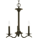 Progress Lighting Inspire 3-Light Antique Bronze Transitional Chandelier