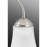 Progress Lighting Classic 3-Light Brushed Nickel Traditional Chandelier