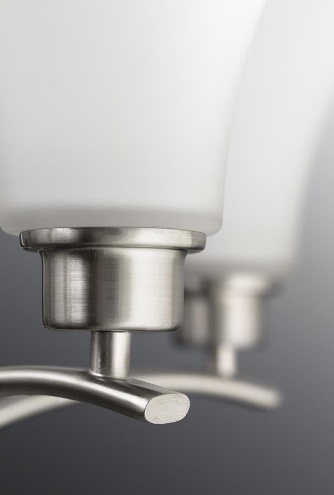 Progress Lighting Joy 3-Light Brushed Nickel Transitional Chandelier