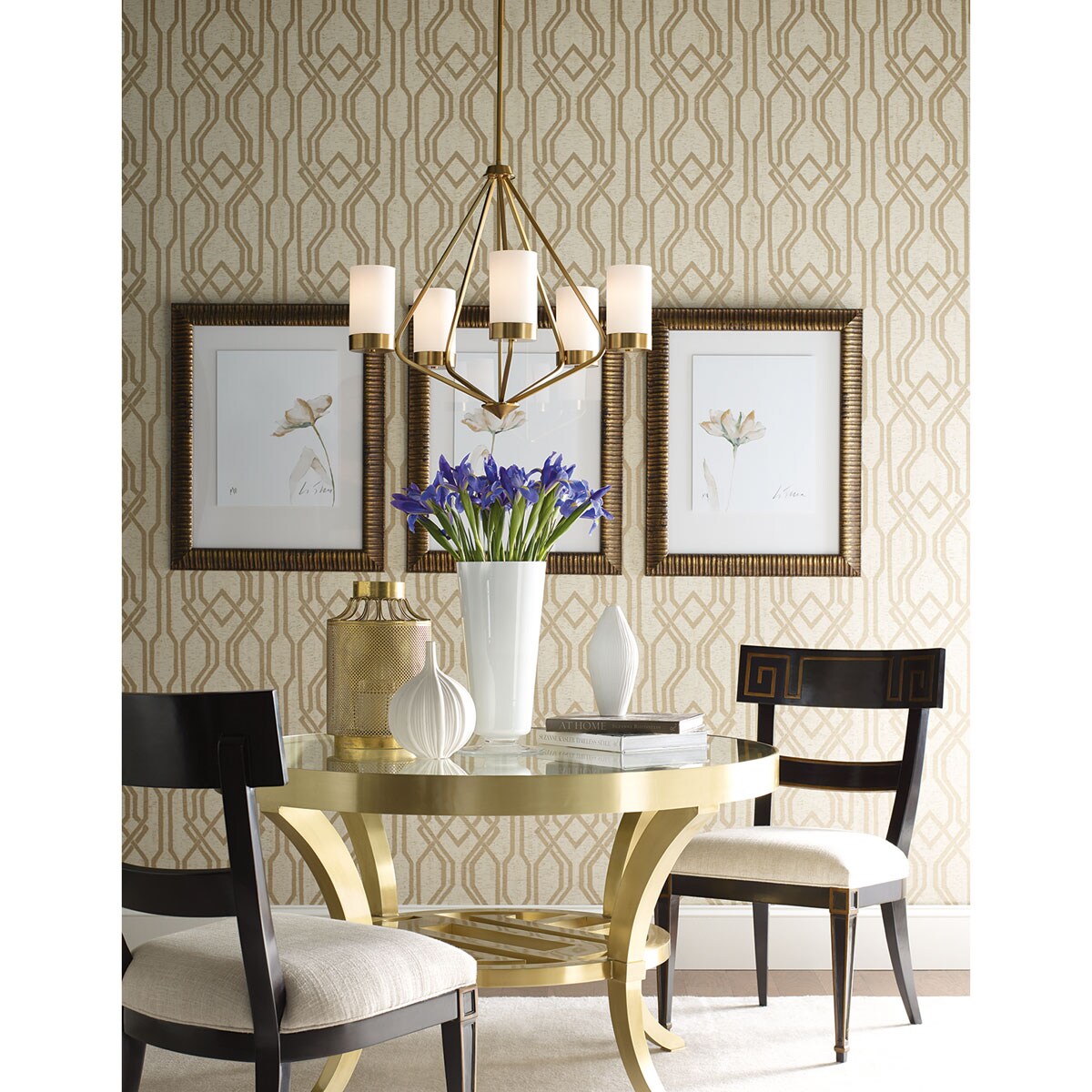 Progress Lighting Elevate 3-Light Brushed Bronze Modern/Contemporary Chandelier