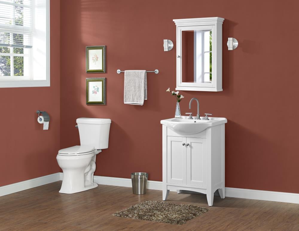 New Lower Price; Jacuzzi Lyndsay White WaterSense Elongated Chair Height 2-Piece Toilet, 12-in Rough-In, 1.28 GPF