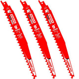 12 in. Carbide Pruning and Clean Wood Cutting Reciprocating Saw Blade (2-Pack) - Super Arbor