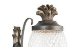 Portfolio 15.25-in H Brushed Bronze Medium Base (E-26) Outdoor Wall Light