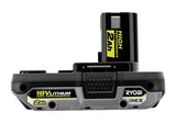 RYOBI ONE+ 18V Cordless Grease Gun Kit with 2.0 Ah Lithium-Ion Battery and Dual Chemistry Charger