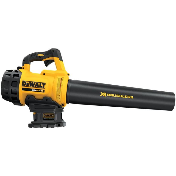 DEWALT 90 MPH 400 CFM 20V MAX Lithium Ion Cordless Handheld Leaf Blower with (2) 5.0Ah Battery and Charger Included