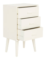 Safavieh Pomona Distressed White Pine 3-Drawer Accent Chest