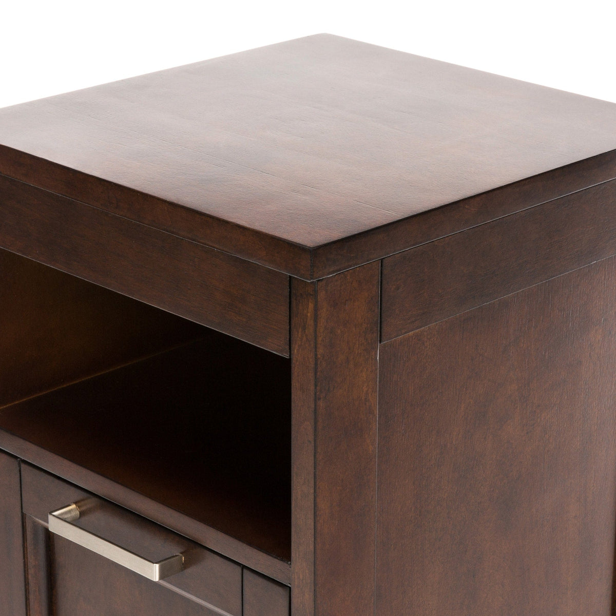 Style Selections Morecott 13-in x 31.75-in x 13.5-in Chocolate Freestanding Soft Close Linen Cabinet