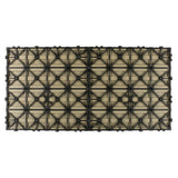 NewTechWood 24-in x 12-in 10-Pack Roman Antique Prefinished Composite Deck Tile (20-sq ft)