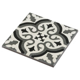 Elida Ceramica Lolita Deco Squares 6-in x 6-in Matte Porcelain Encaustic Floor & Wall Tile