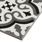 Elida Ceramica Lolita Deco Squares 6-in x 6-in Matte Porcelain Encaustic Floor & Wall Tile
