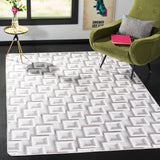 Safavieh Daytona 4 x 6 Ivory/Light Gray Indoor Abstract Area Rug