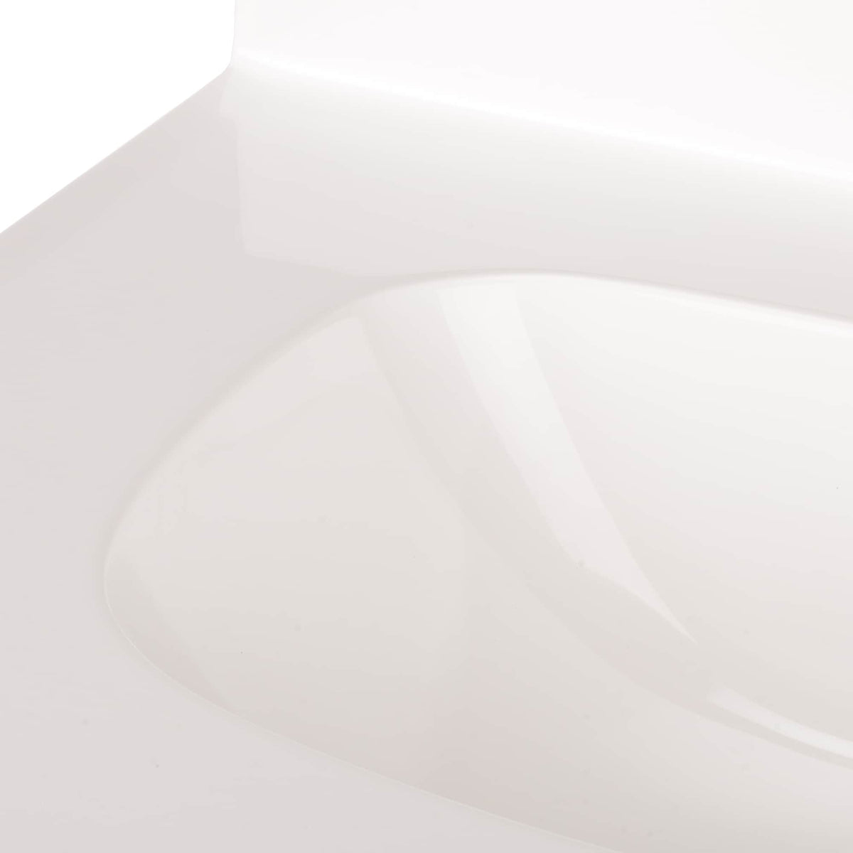 Project Source 24-in White Shaker Single Sink Bathroom Vanity with White Cultured Marble Top