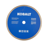 Kobalt 7-in Wet Continuous Diamond Saw Blade
