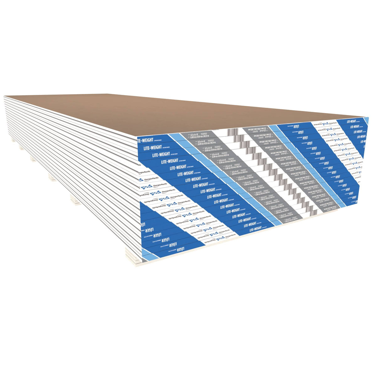 ToughRock 1/2-in x 4-ft x 8-ft Regular Drywall Panel