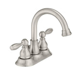 Mandouri 4 in. Centerset 2-Handle High-Arc Bathroom Faucet in Bronze