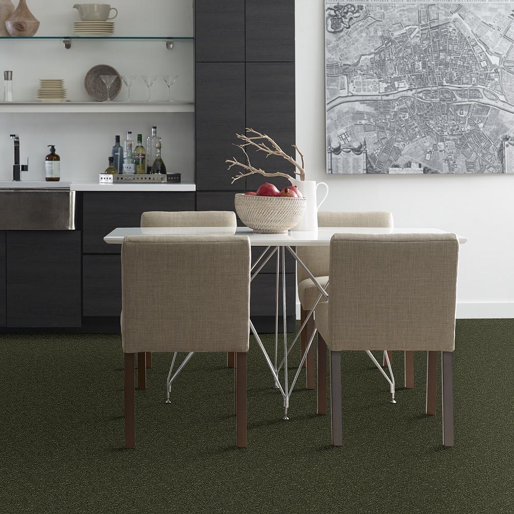 STAINMASTER Essentials Intuition II 15-ft Passion Vine Textured Indoor Carpet