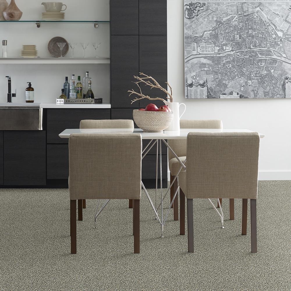 STAINMASTER PetProtect Mineral Bay I 12-ft Tidal Wave Textured Carpet Sample (Interior)