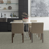 STAINMASTER PetProtect Mineral Bay I 12-ft Tidal Wave Textured Carpet Sample (Interior)