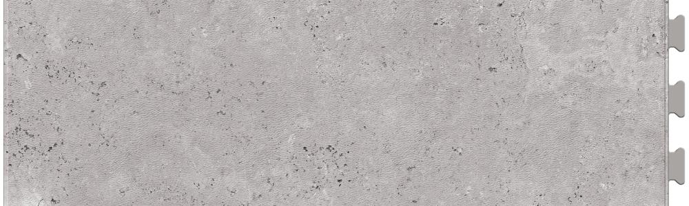 Perfection Floor Tile Travertine Collection Silver/Satin Vinyl Tile Sample, 3 in. x 10 in., 20‑mil Wear Layer