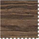 Perfection Floor Tile Vintage Wood Collection 6-Piece 20-in x 20-in Tiger Wood/Satin Interlocking Luxury Vinyl Tile