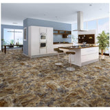 Congoleum DuraStone Elements 10-Piece 16-in x 16-in Groutable Ember Glue (Adhesive) Luxury Vinyl Tile
