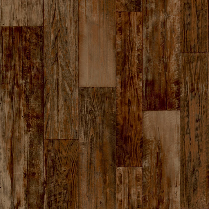 Congoleum Sample Airstep Evolution Colonial Harvest Moon Waterproof Wood-Look Glue-Down Sheet Vinyl, 13-mil Wear Layer