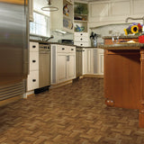 Armstrong Criswood Russet Oak 12 in. x 12 in. Residential Peel and Stick Vinyl Tile Flooring (45 sq. ft./Case)