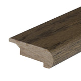 Flexco Solid Wood Stair Nose 0.75-in x 78-in Brushed Harth Prefinished Oak Stair Nosing