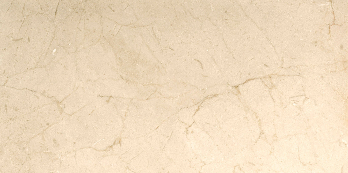 Emser Marble Crema Marfil Plus 12-in x 24-in Polished Natural Stone Floor and Wall Tile