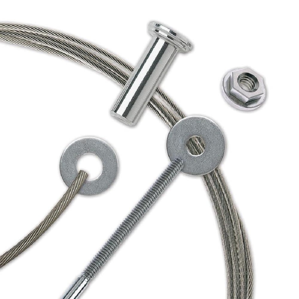 Feeney Classic Railing 16-ft x 6-in x 3-in Metal Steel Deck Cable Rail Kit