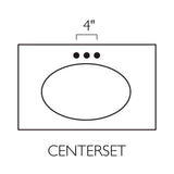 49 in. W x 19 in. D Cultured Marble Vanity Top with White on White Bowl - Super Arbor