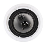 In-Ceiling 8 in. Speaker Pair 3 Way Home Theater Speakers - Super Arbor