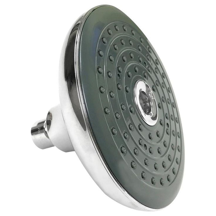 1-spray 6 in. Dual Shower Head and Handheld Shower Head in Chrome