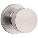 Pismo Round Matte Black Hall/Closet Door Knob Featuring Microban Antimicrobial Technology - Super Arbor