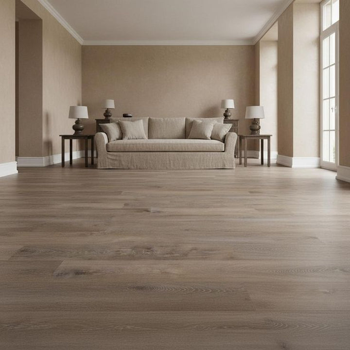 Alexandria Oak 22 MIL x 8.7 in. W x 48 in. L Click Lock Waterproof Luxury Vinyl Plank Flooring (20.1 sq. ft./Case)