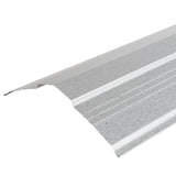 Metal Sales Universal Ridge 14-in x 126-in Galvalume 29-Gauge Steel Roof Panel Ridge Cap