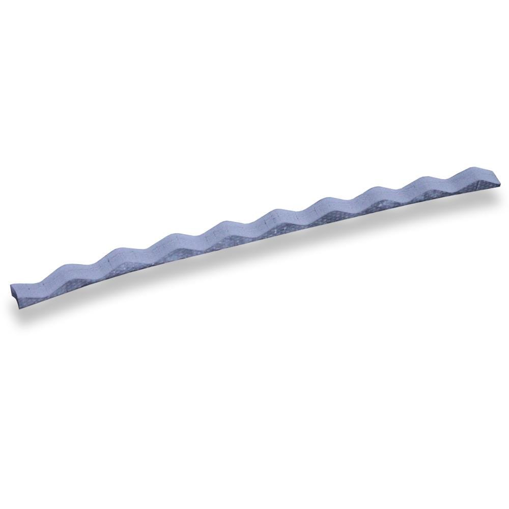 Metal Sales 2.5-in Corrugated Foam Vented Roof Panel Closure Strip, 4-Pack