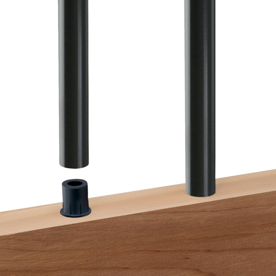 Deckorators 0.72-in x 0.74-in Black Plastic Baluster Connector (130-Pack)