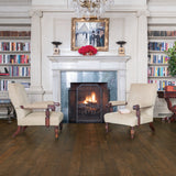 Villa Barcelona French oak Vermella hardwood flooring — installed room view