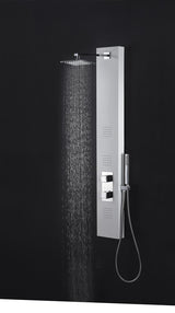 ANZZI Vega White 3-Spray Shower Panel System (Valve Included)