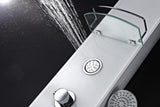 ANZZI Savannah White 3-Spray Shower Panel System (Valve Included)